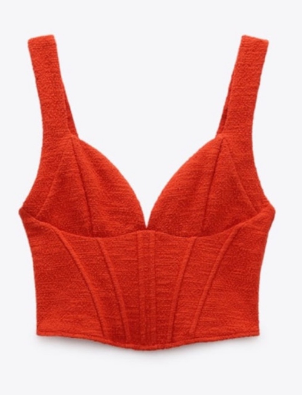 Zara Textured Corset Top - Picture 3 of 14